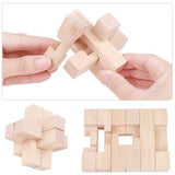 Coffret 4 Casse-Tête<br>En Bois