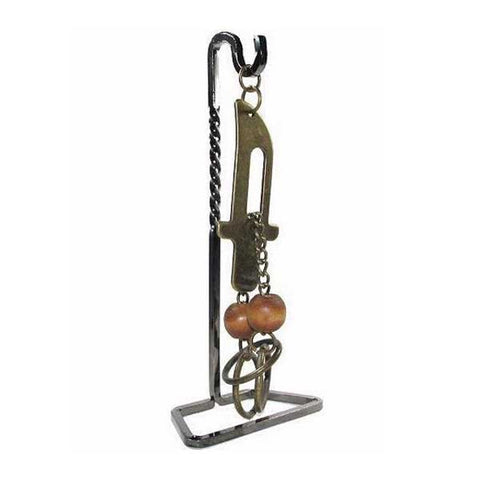 Holzsammlung 8 Pièces Casse Tete Metallique, Jeux Casse Tête Metal