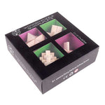 Coffret 4 Casse-Tête<br>En Bois
